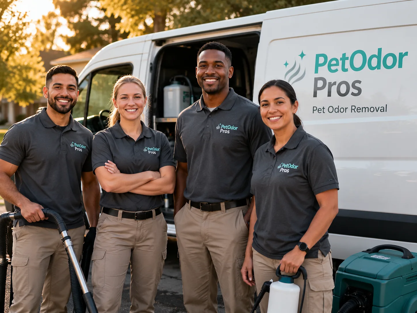 Pet Odor Removal team serving Amity, OR